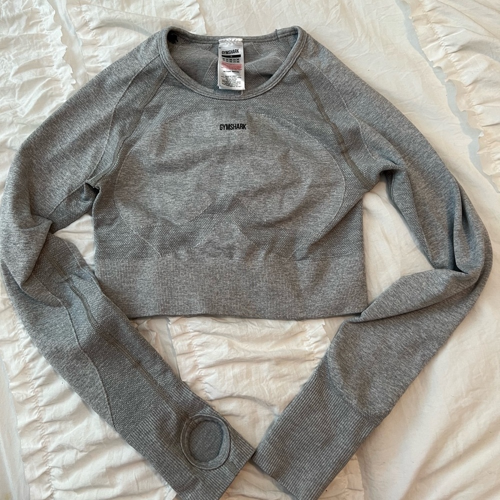 💋 Gymshark Flex Long Sleeve Crop Top